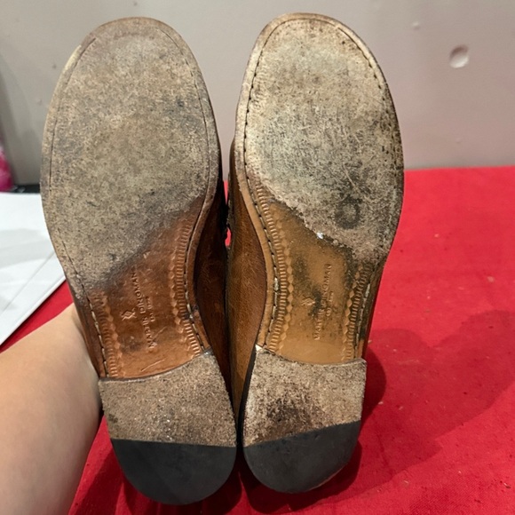 Martin Dingman brown Leather Slip-On Loafers - Picture 6 of 6